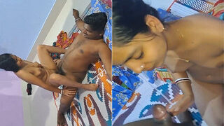 Desi Wife Pihu Blowjob And FUcked | Indian MMS