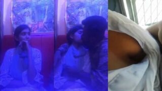 Desi Lover Kissing And Brest Pressing | Indian MMS